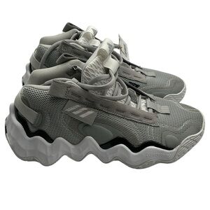 NWT adidas Wmns Exhibit‎ B Mid 'Grey Black White' Women's Size 8
